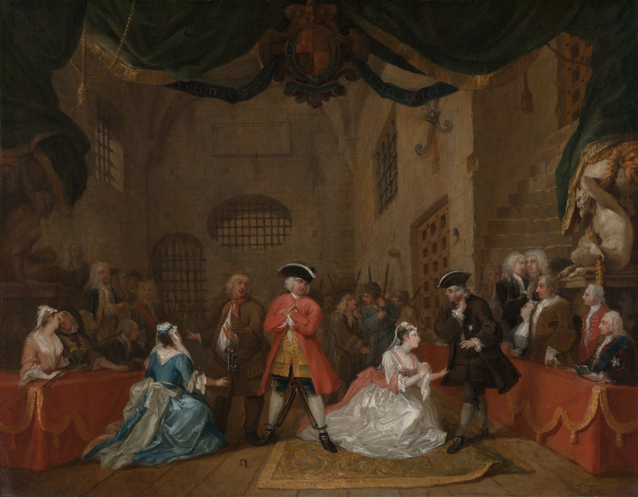 Tiggaroperan, 1729. av William Hogarth