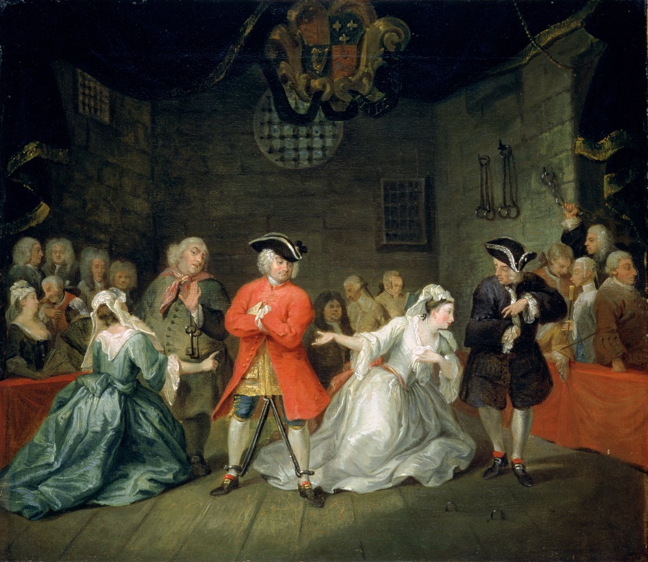 Tiggarens opera, ca 1731 av William Hogarth