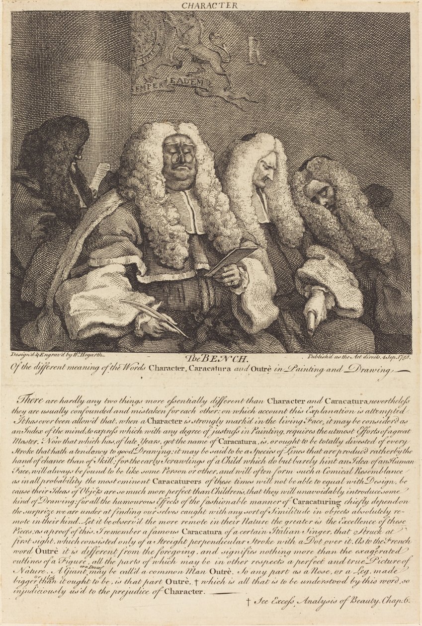 Bänken av William Hogarth