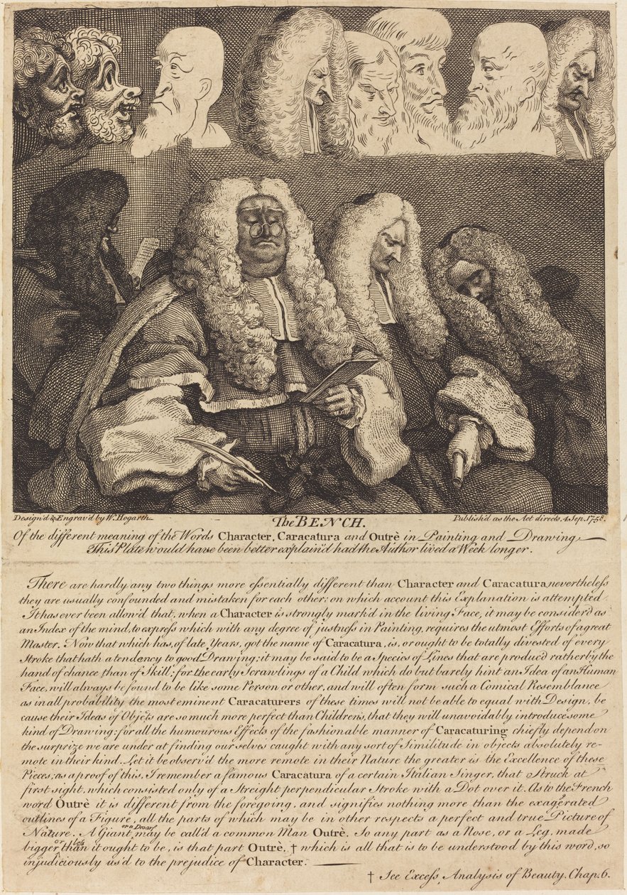 Bänken av William Hogarth