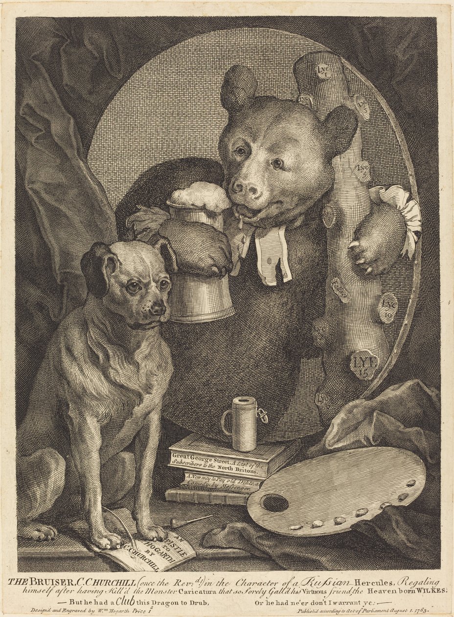 Bruisern av William Hogarth