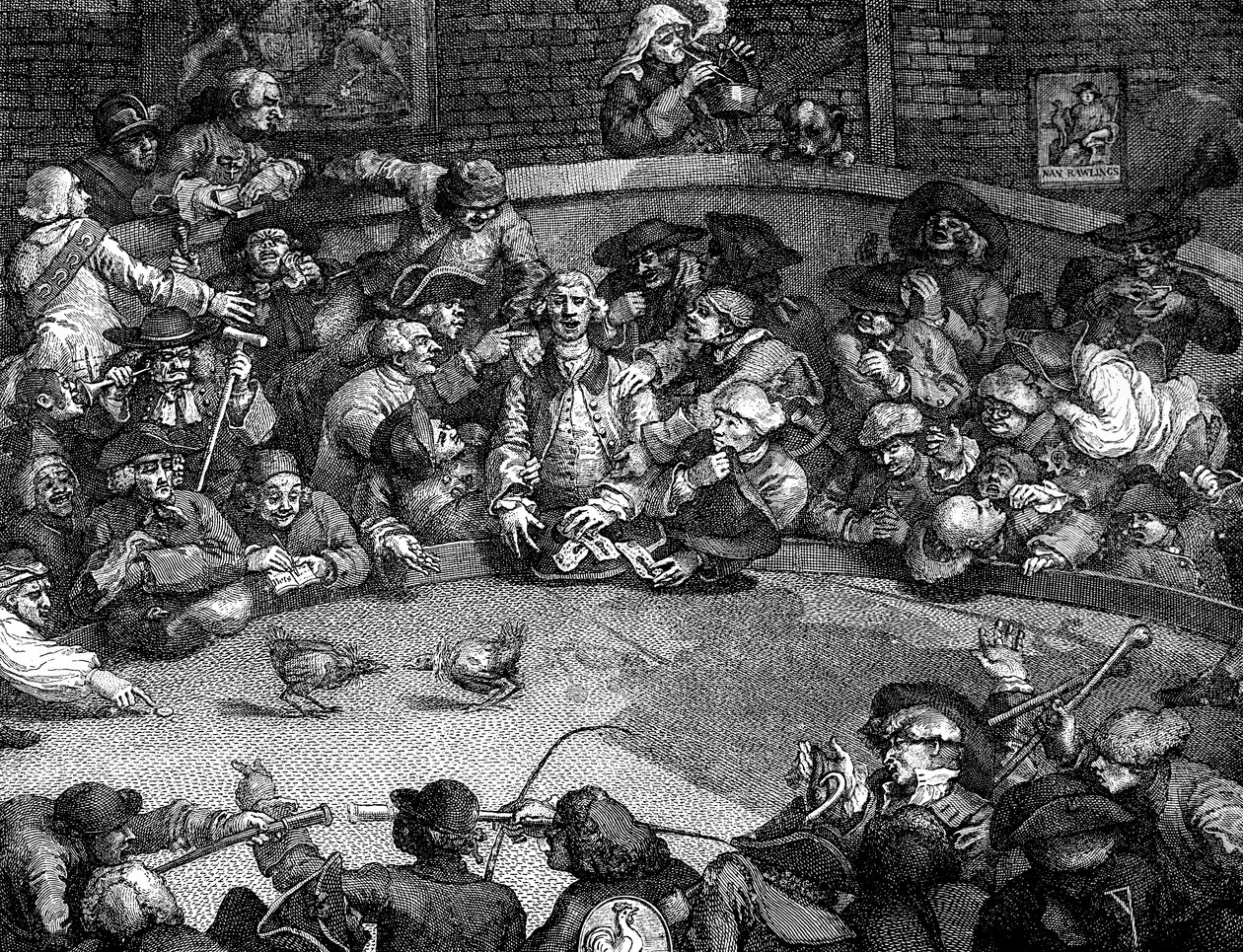 Sittbrunnen, 1759. av William Hogarth