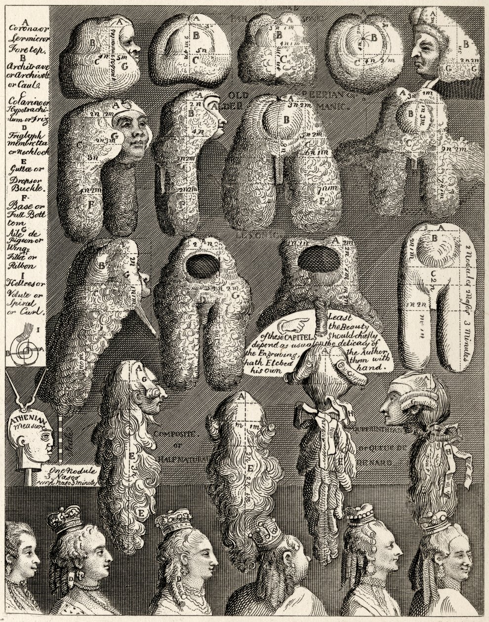 The Five Orders of Perriwigs, från 