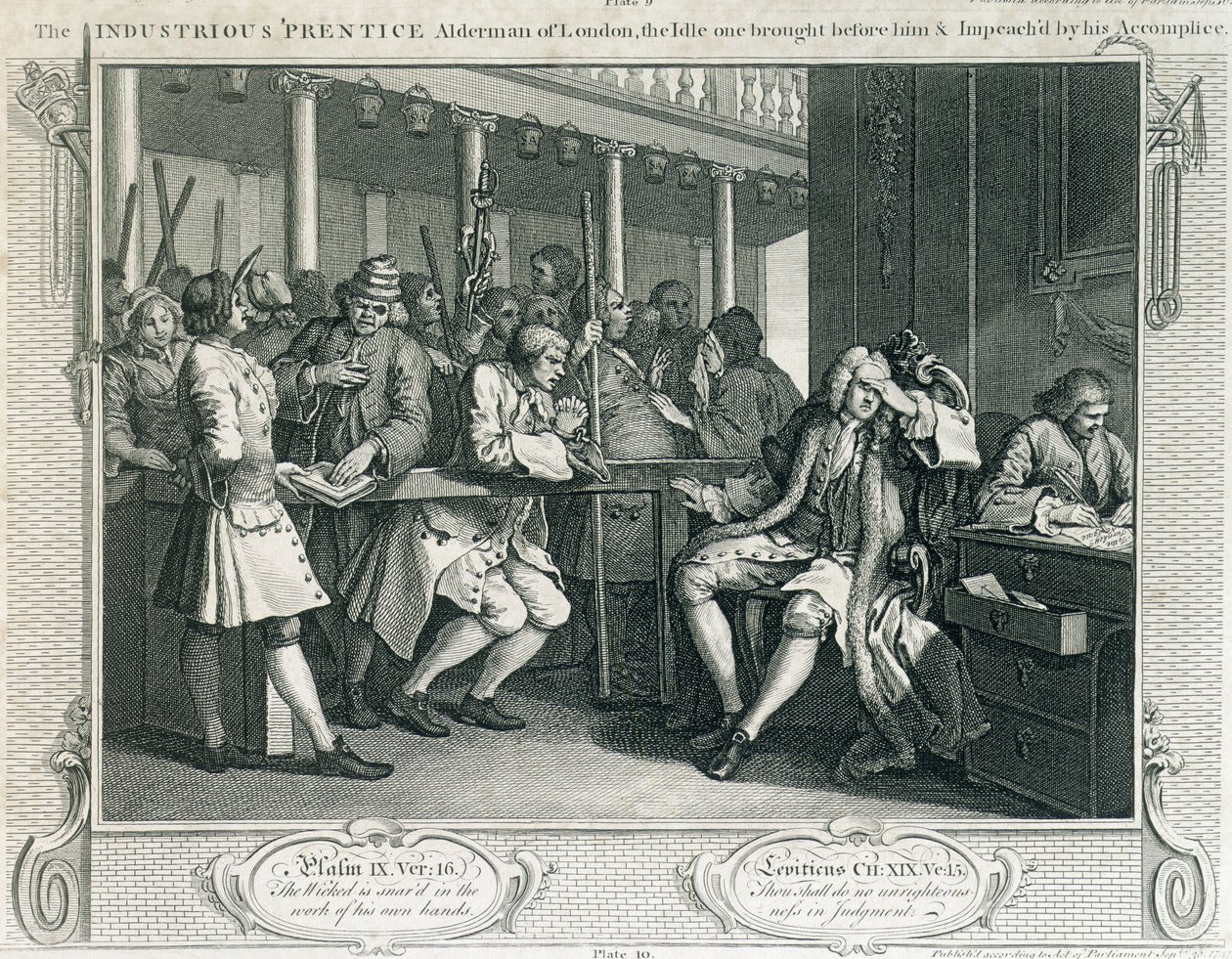 The Industrious "Prentice Alderman of London, the Idle one Impeach