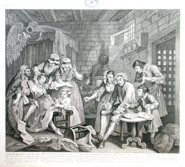 The Rake in Prison, skylt VII, från 
