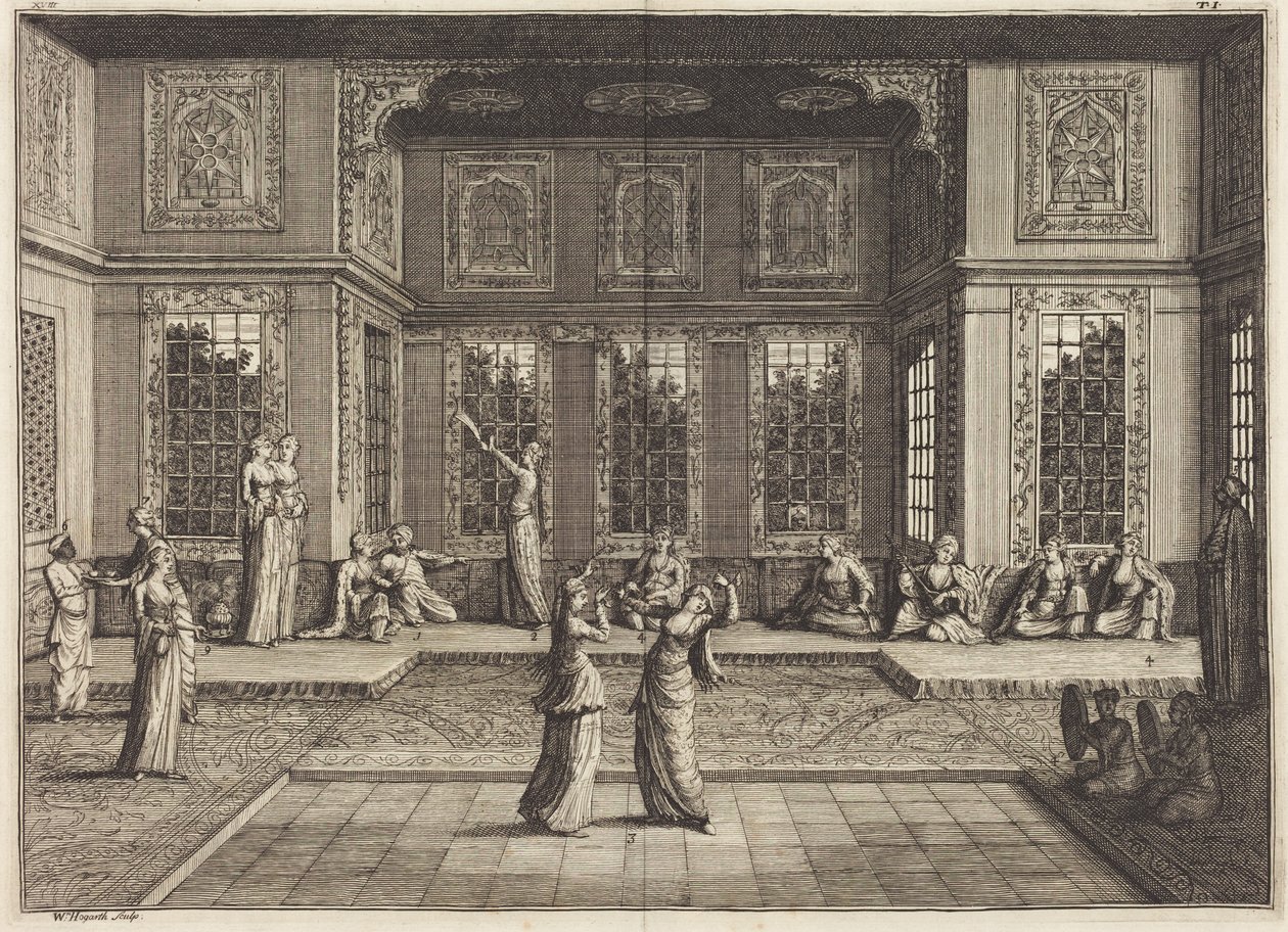 Seraljen av William Hogarth