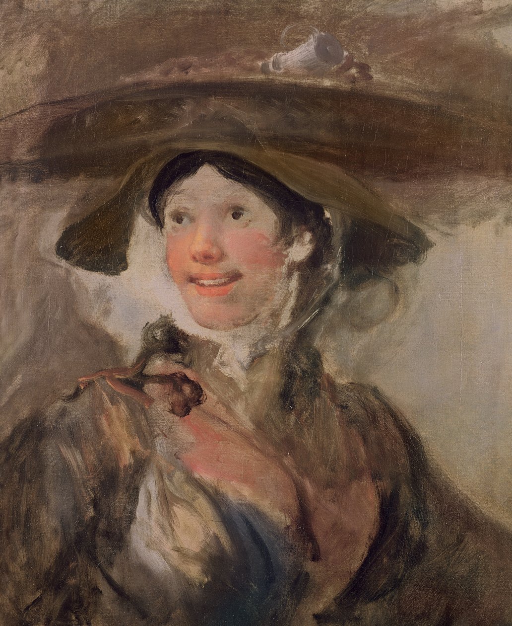 Räkflickan, ca 1745 av William Hogarth