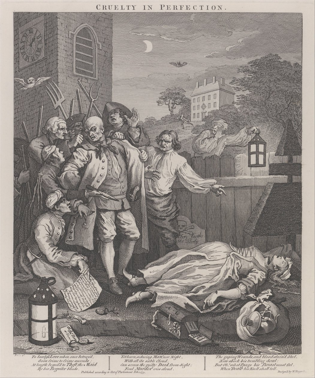 Grymhetens tredje steg: Grymhet i perfektion - Mordet av William Hogarth