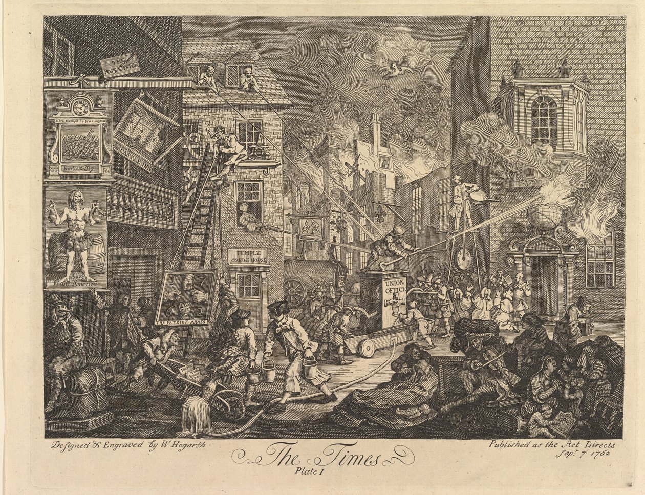 The Times, bild 1 av William Hogarth