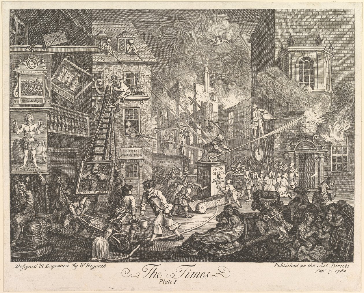 The Times, bild 1 av William Hogarth