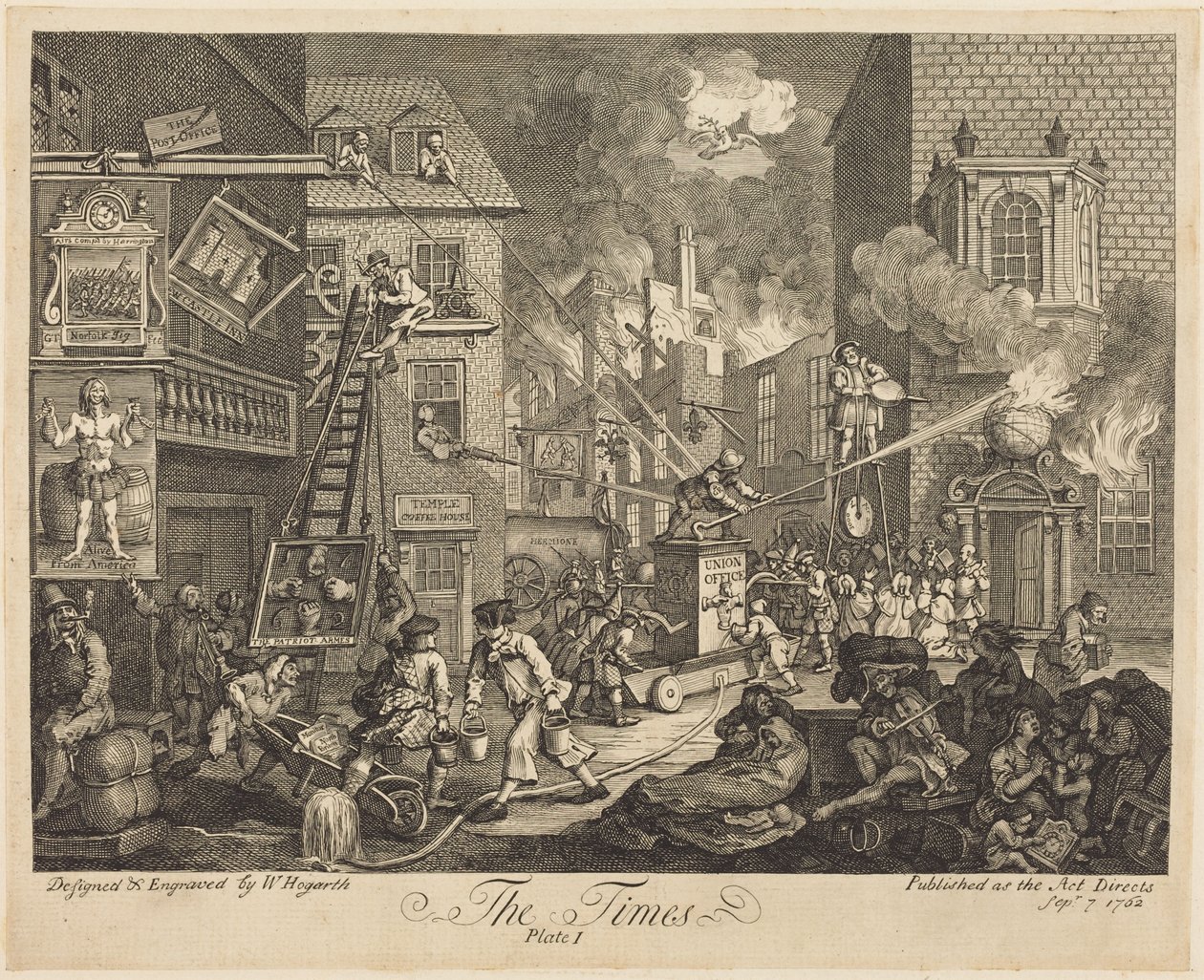 The Times, s. 1 av William Hogarth