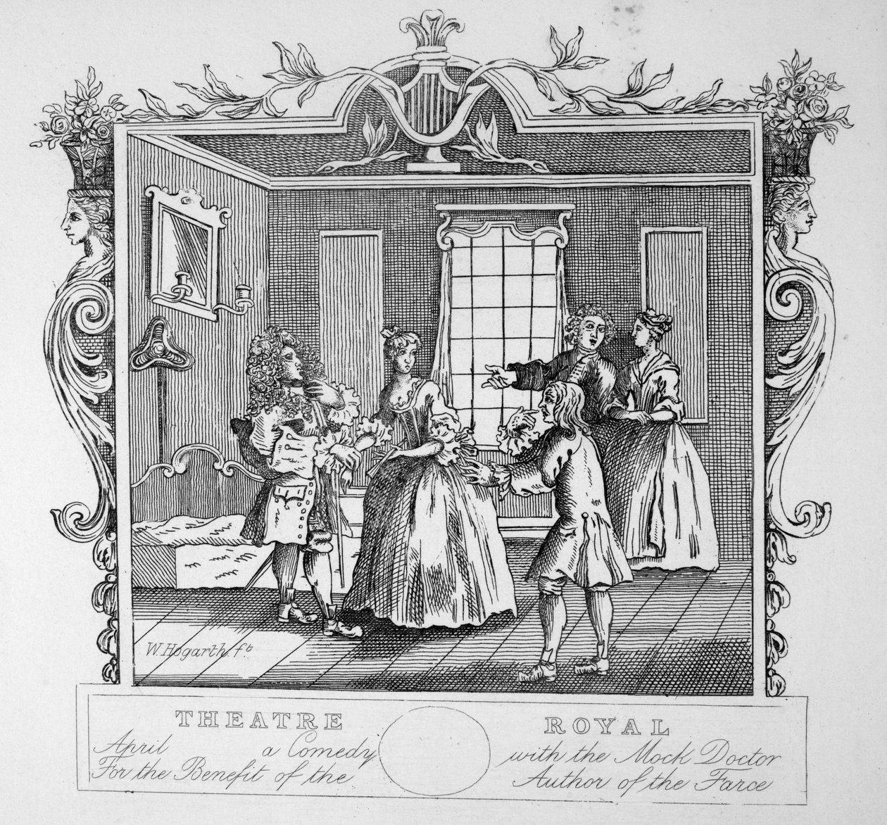 Kungliga Teatern av William Hogarth