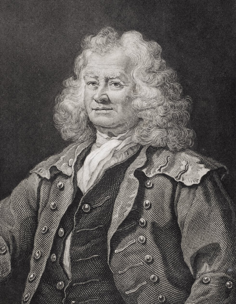 Thomas Coram, graverad av J.W. laga mat av William Hogarth