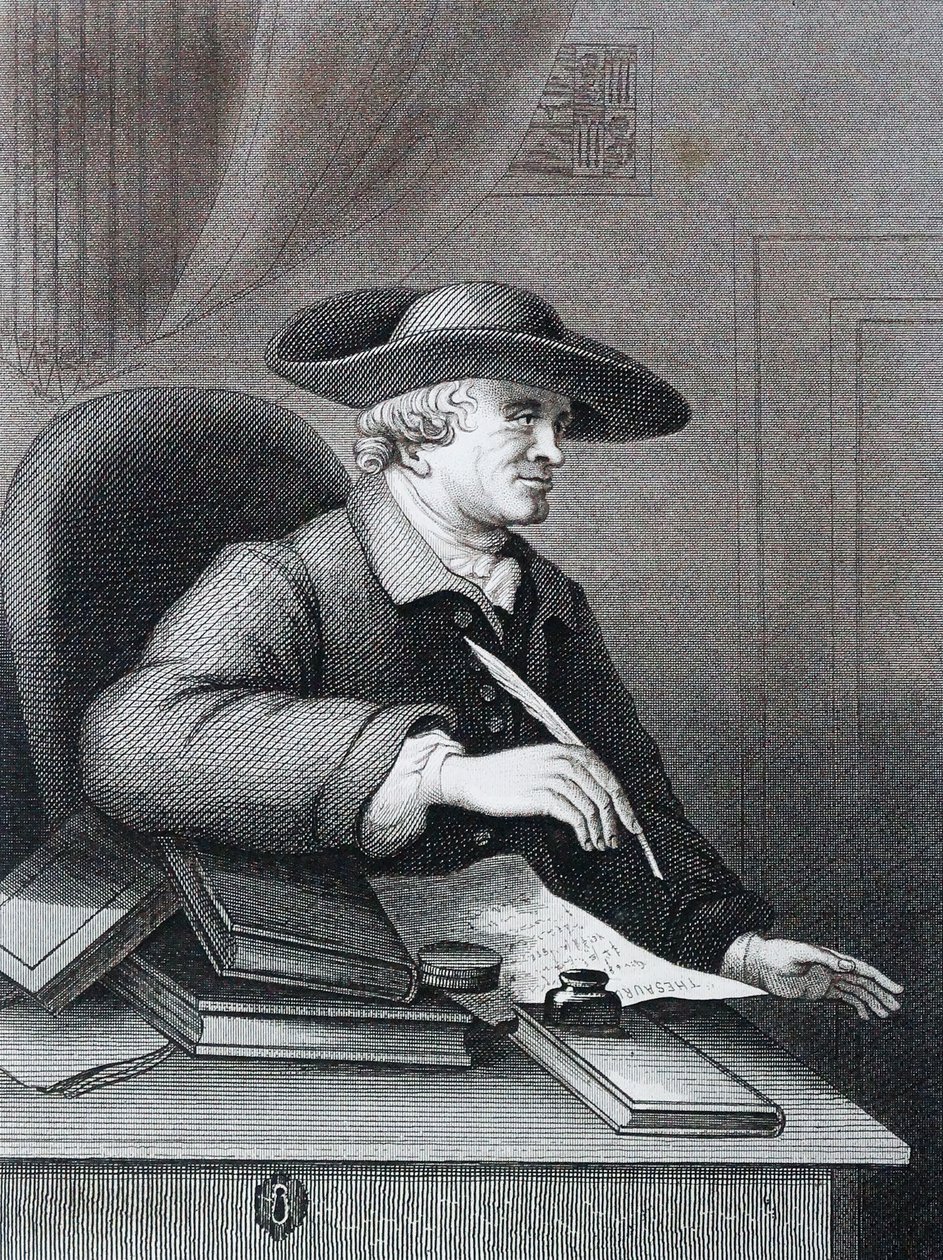 Thomas Morell (1703 1784) engelsk librettist, klassisk forskare av William Hogarth av William Hogarth
