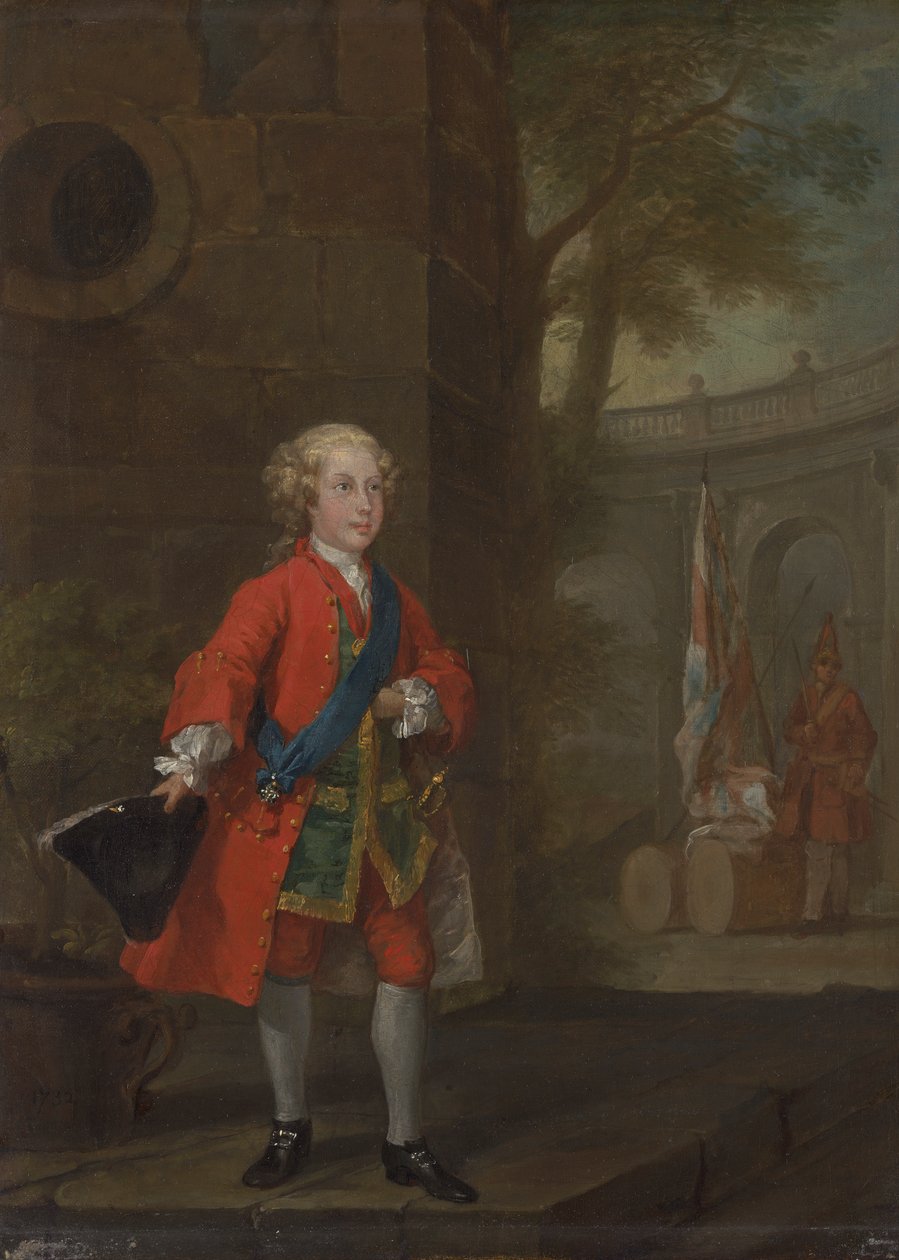 William Augustus, hertig av Cumberland av William Hogarth