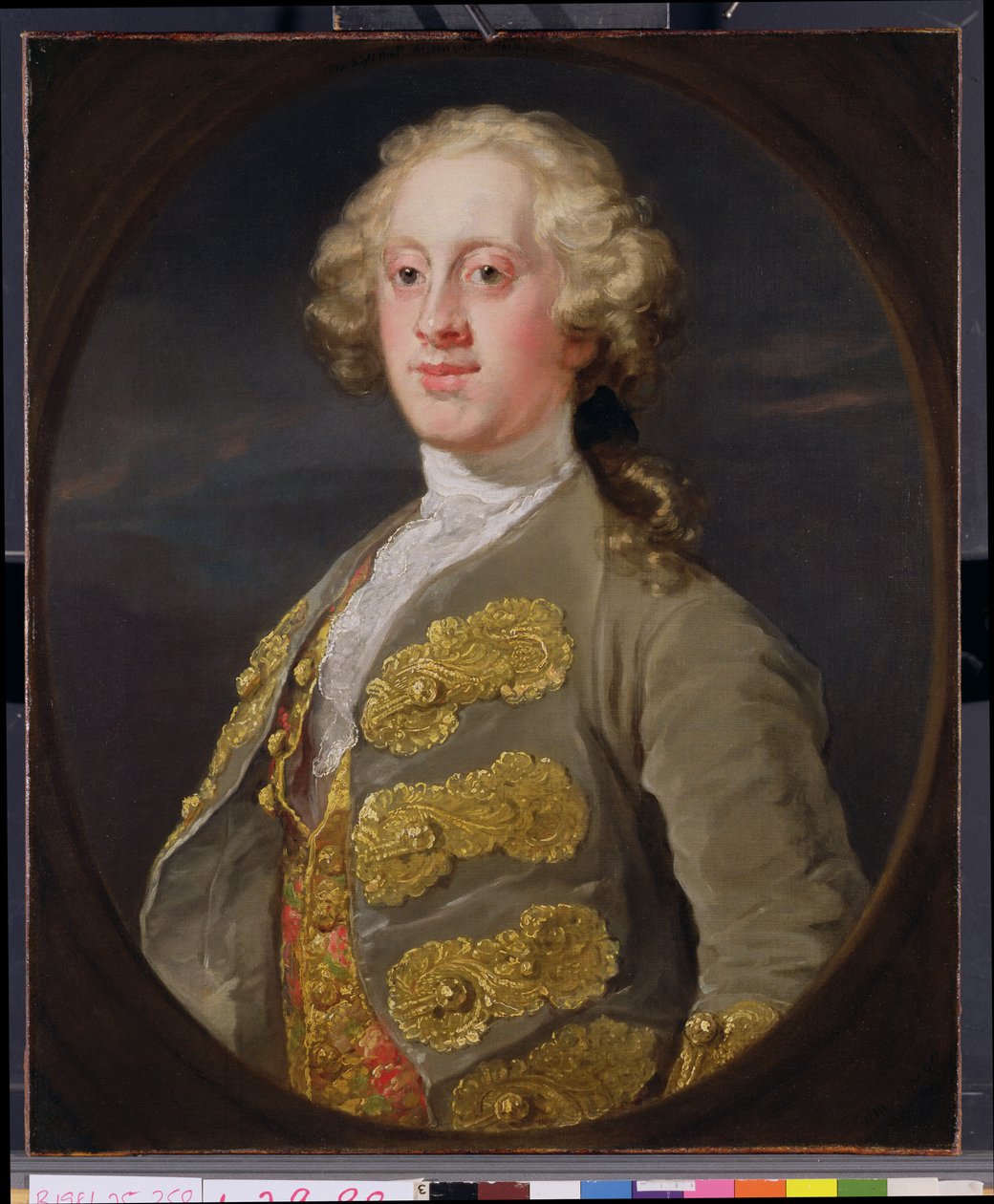 William Cavendish, markis av Hartington, senare 4:e hertigen av Devonshire (1720-64) 1741 av William Hogarth