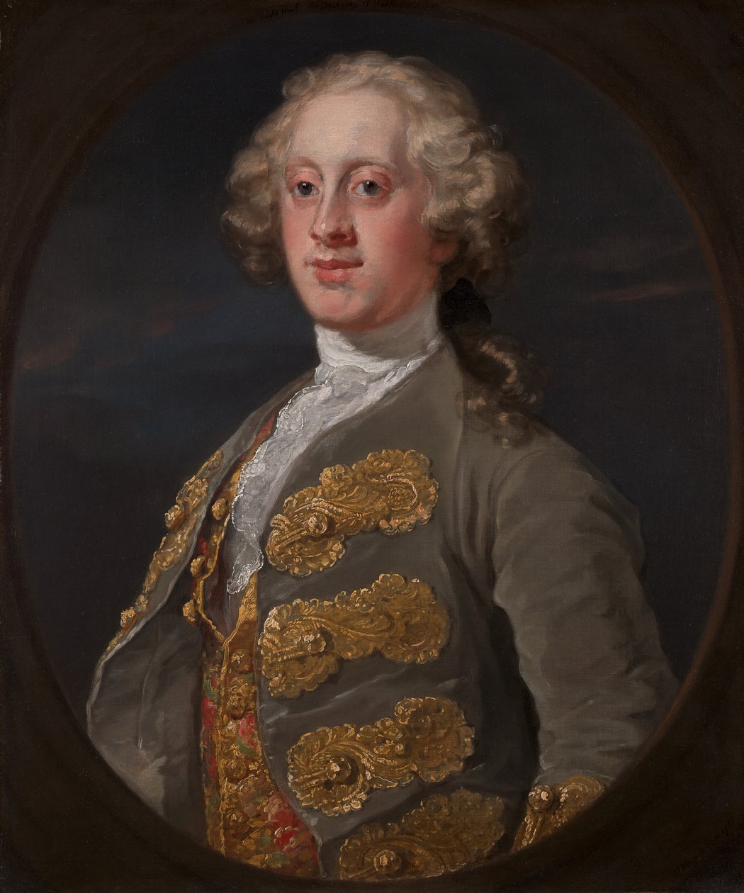 William Cavendish, markis av Hartington, senare fjärde hertig av Devonshire, 1741. av William Hogarth