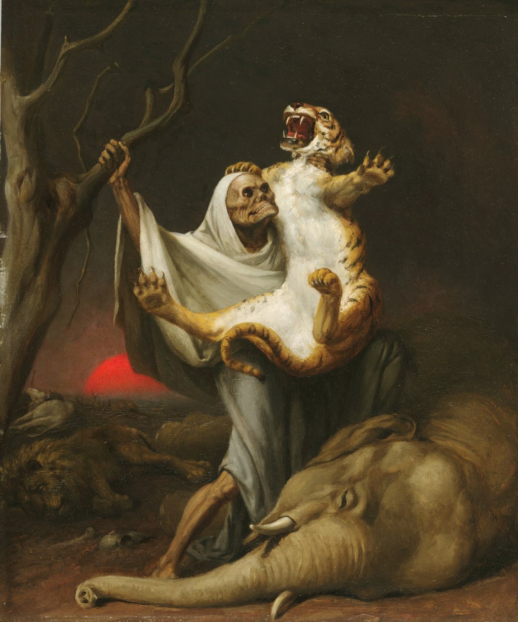 Dödens makt, c.1890. av William Holbrook Beard