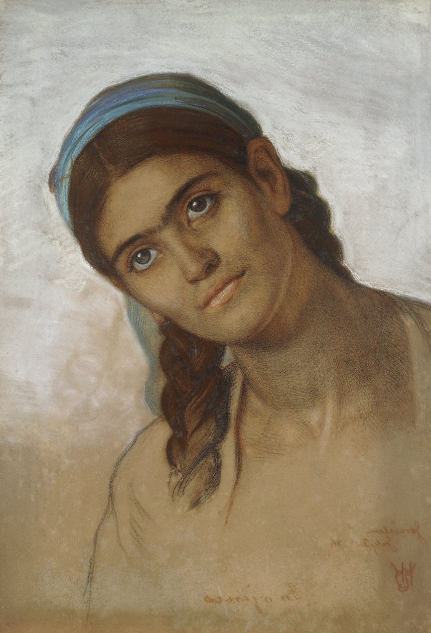 En syrisk fru avslöjade, av William Holman Hunt