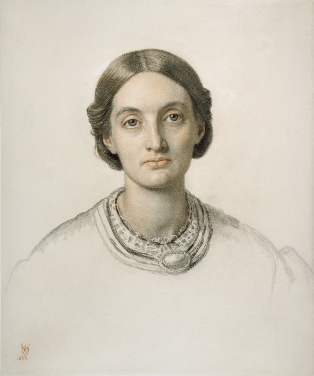 Fanny Holman Hunt, c1860-talet av William Holman Hunt