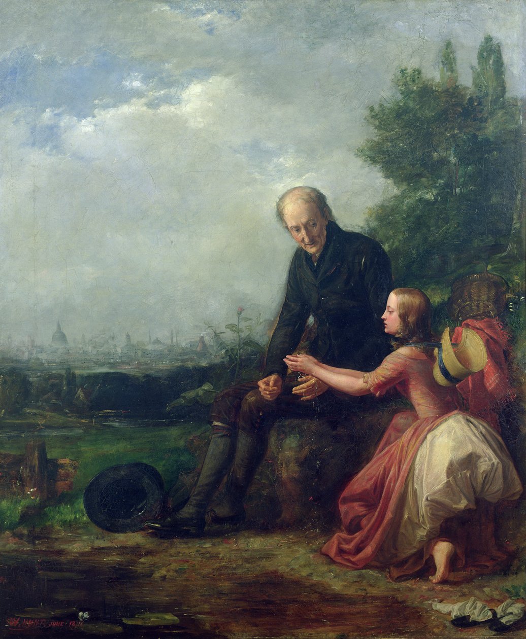 Lilla Nell och hennes farfar av William Holman Hunt
