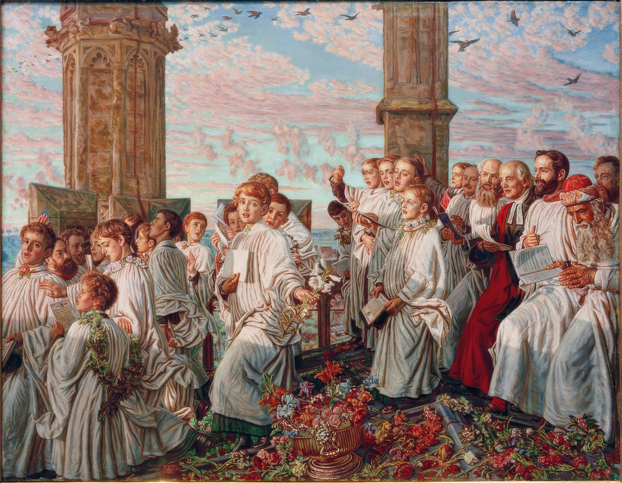 Första maj på Magdalentornet av William Holman Hunt