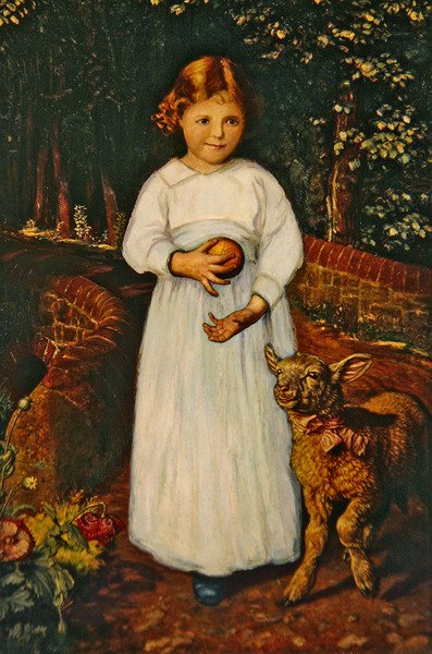 Miss Flamborough (olja på duk) av William Holman Hunt