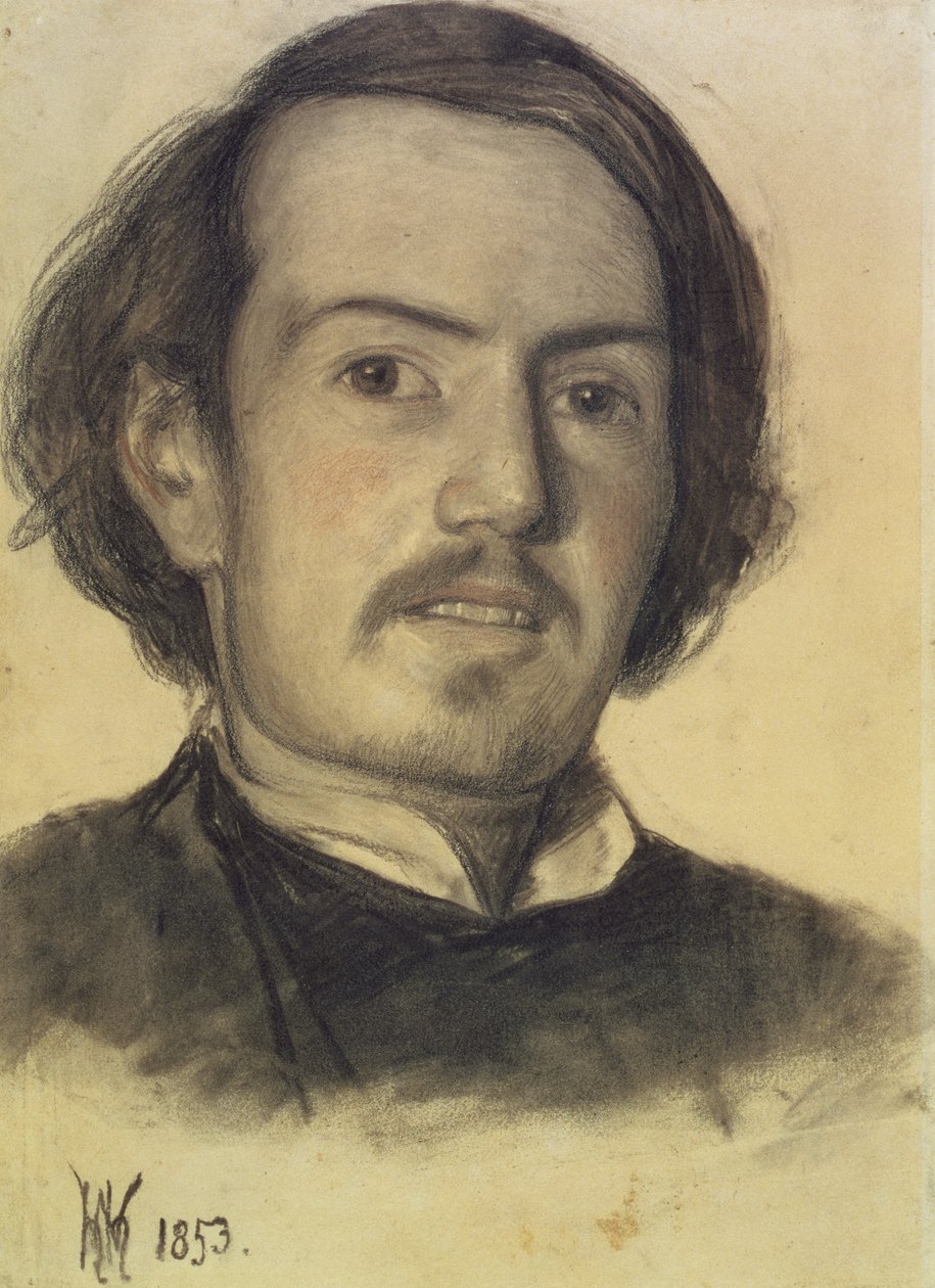 Porträtt av Walter Howell Deverell, 1853 av William Holman Hunt