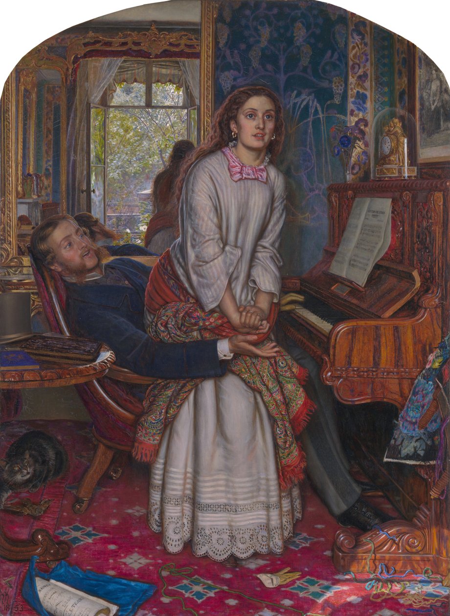 Det vaknande samvetet av William Holman Hunt