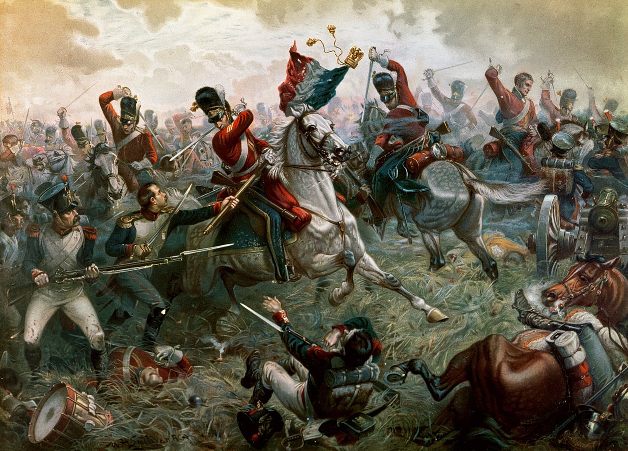 Slaget vid Waterloo, 18 juni 1815, 1898 av William Holmes Sullivan