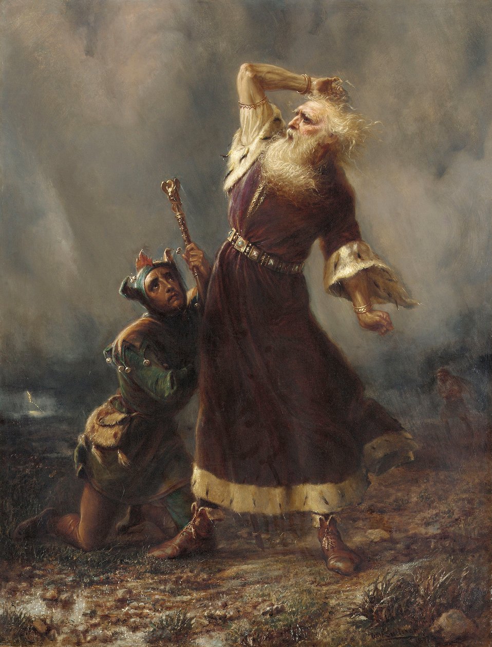 Kung Lear och dåren av William Holmes Sullivan