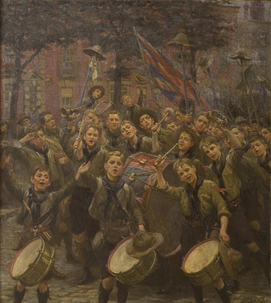 Heja Chief Scout, Dowry Square, Hotwells av William Holt Yates Titcomb