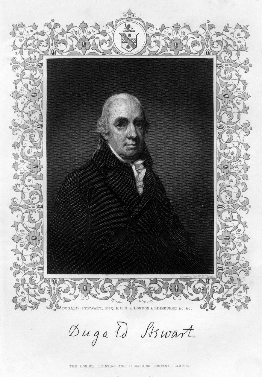 Dugald Stewart, 1800-talet av William Home Lizars