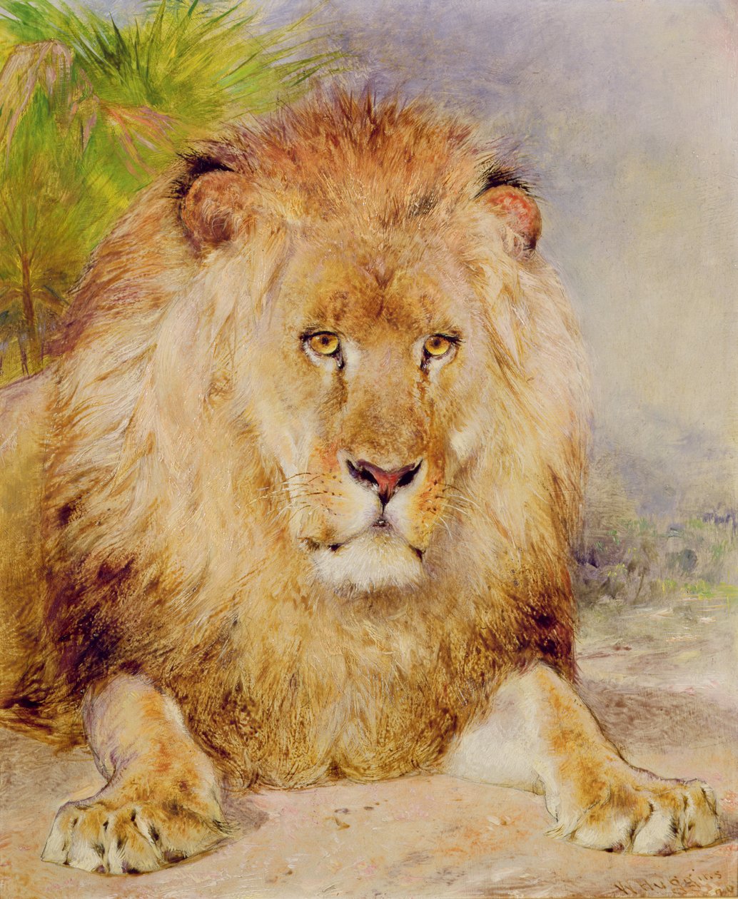 Lejon av William Huggins
