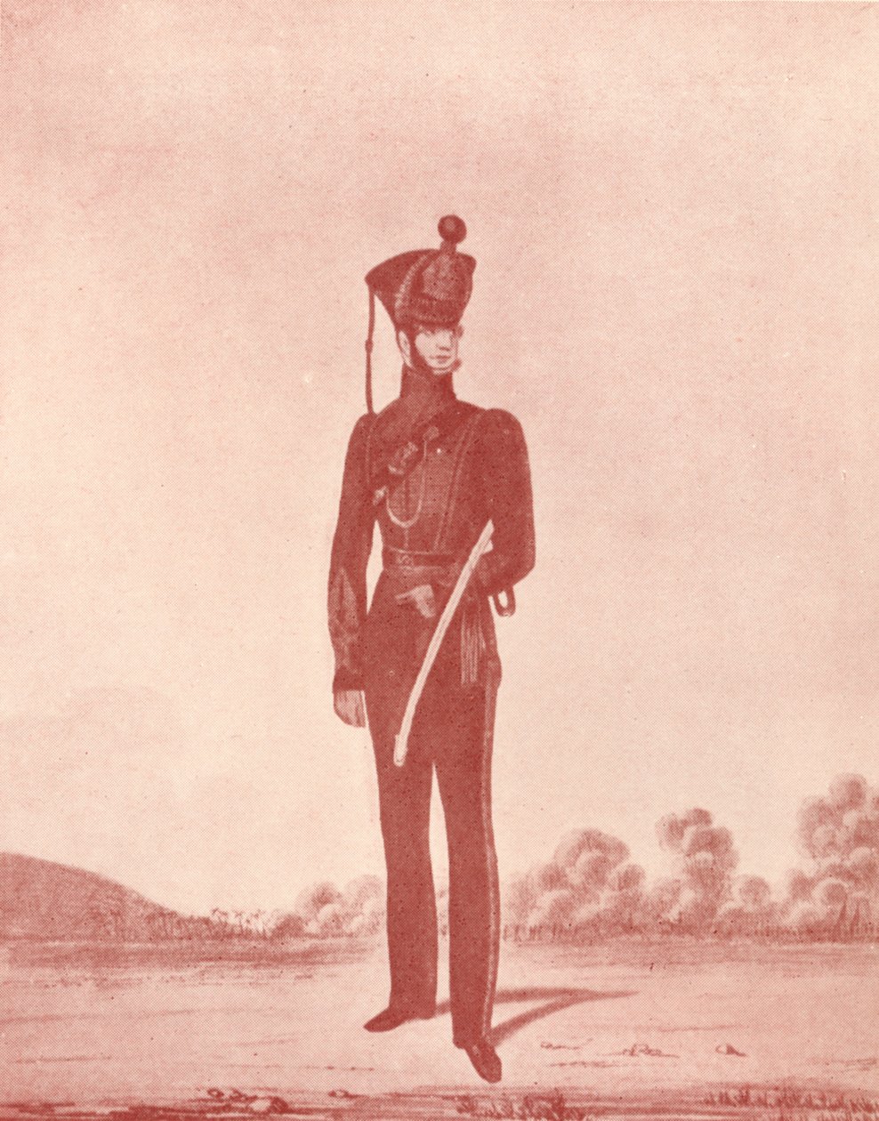 Officerare för Madras Army Rifles, c1837-1843, 1909 av William Hunsley