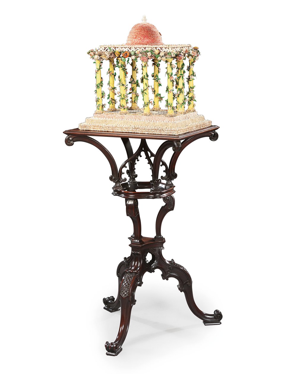 George III stativ med tempel, ca 1762 av William Ince