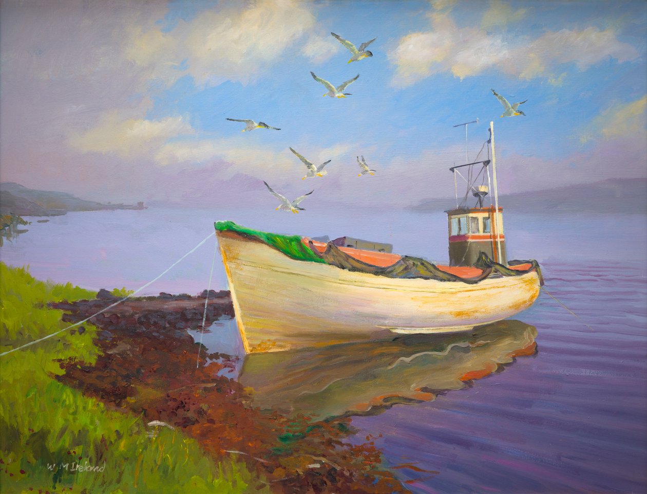 Åldrande drifter (olja ombord) av William Ireland