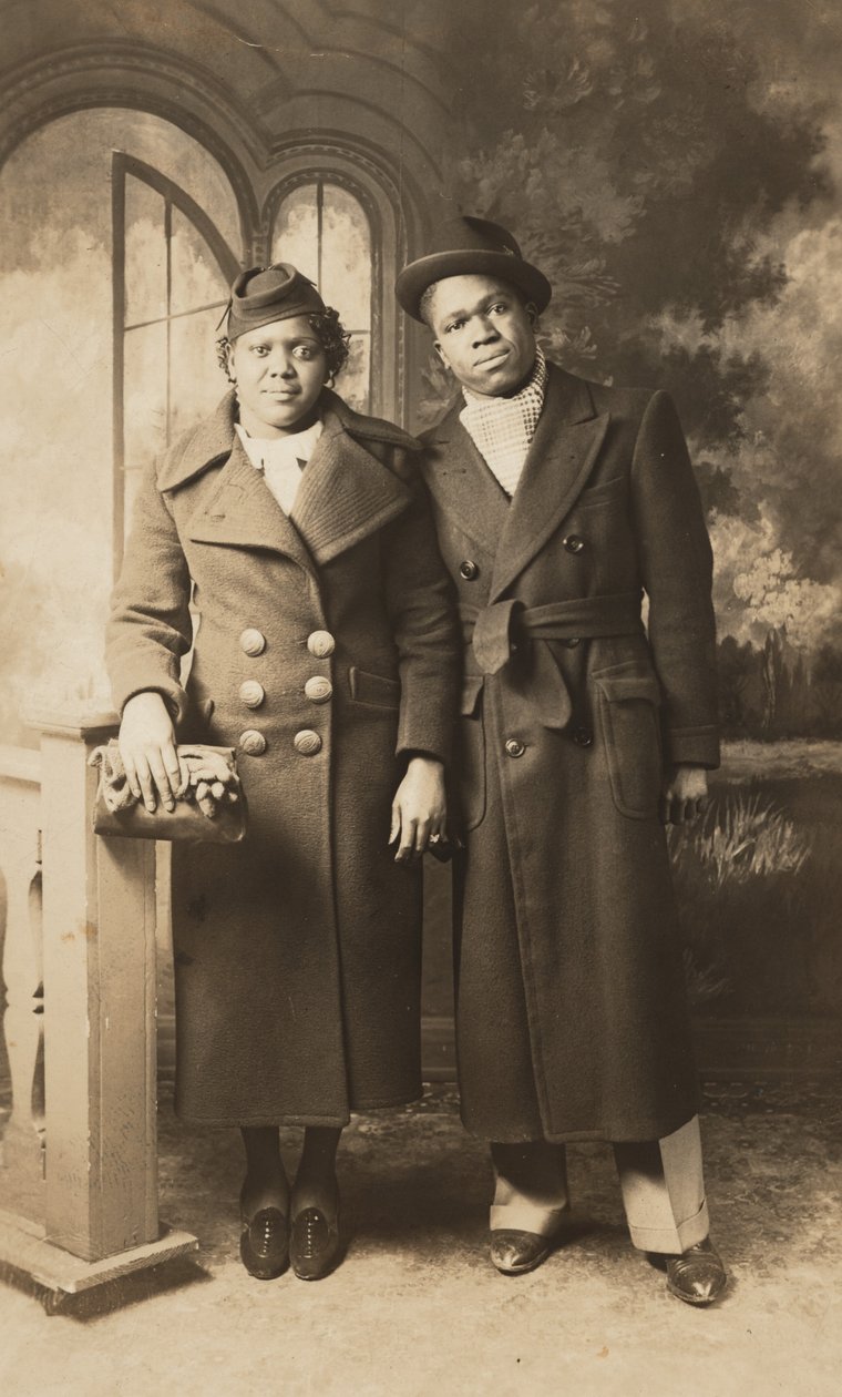 "Herr och fru...",1930-tal (foto) av William J. Rensler