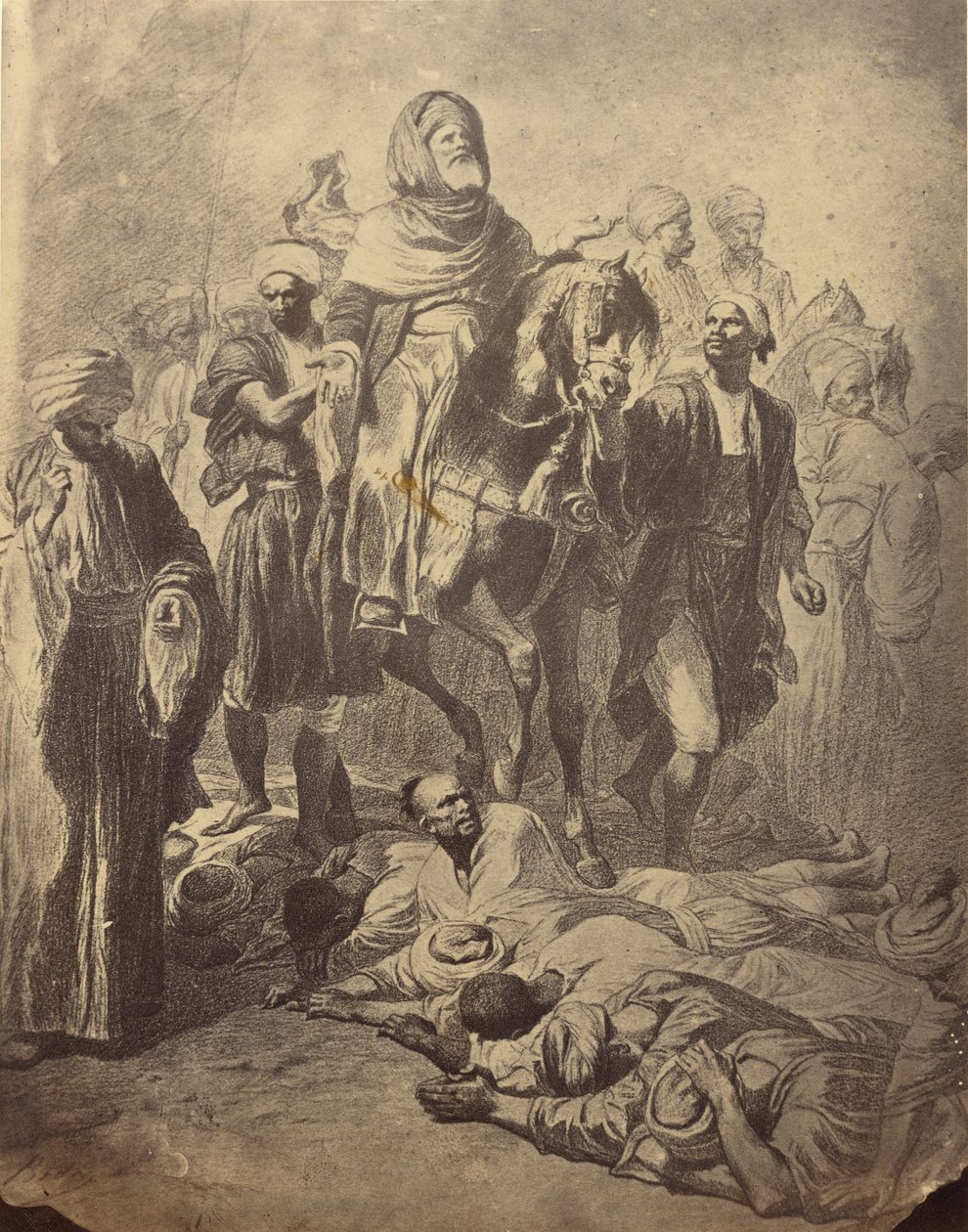 Avgång för Scherif es lam till Mecka. av William J. Stillman