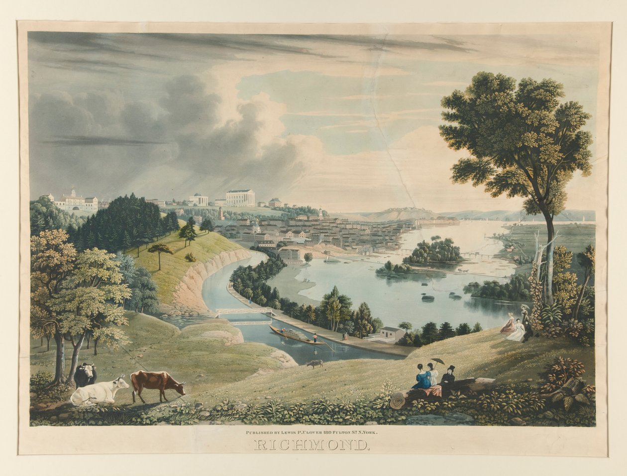 Utsikt över Richmond av William James Bennett