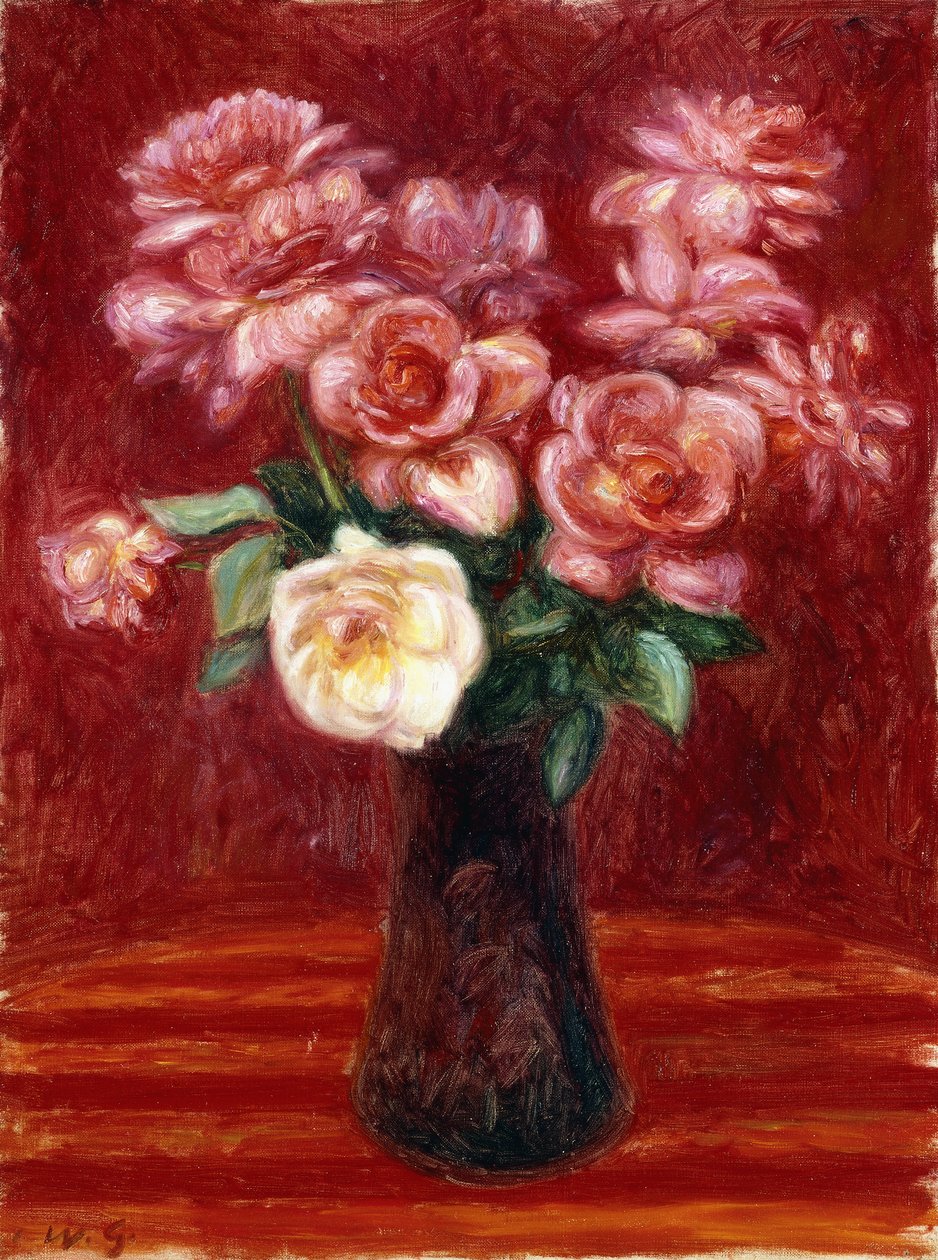 Rosa rosor av William James Glackens