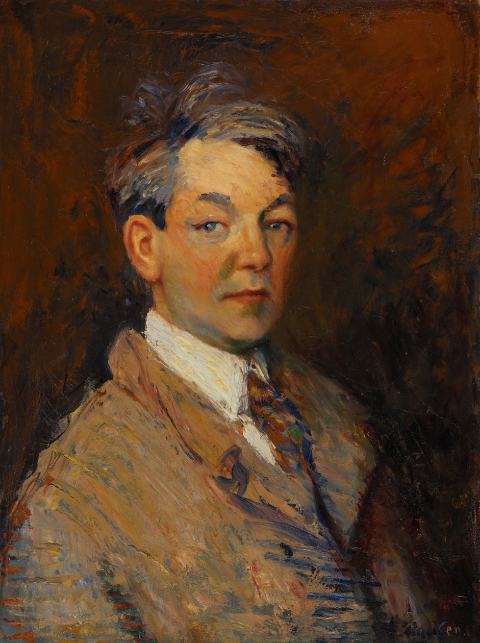 Självporträtt av William James Glackens