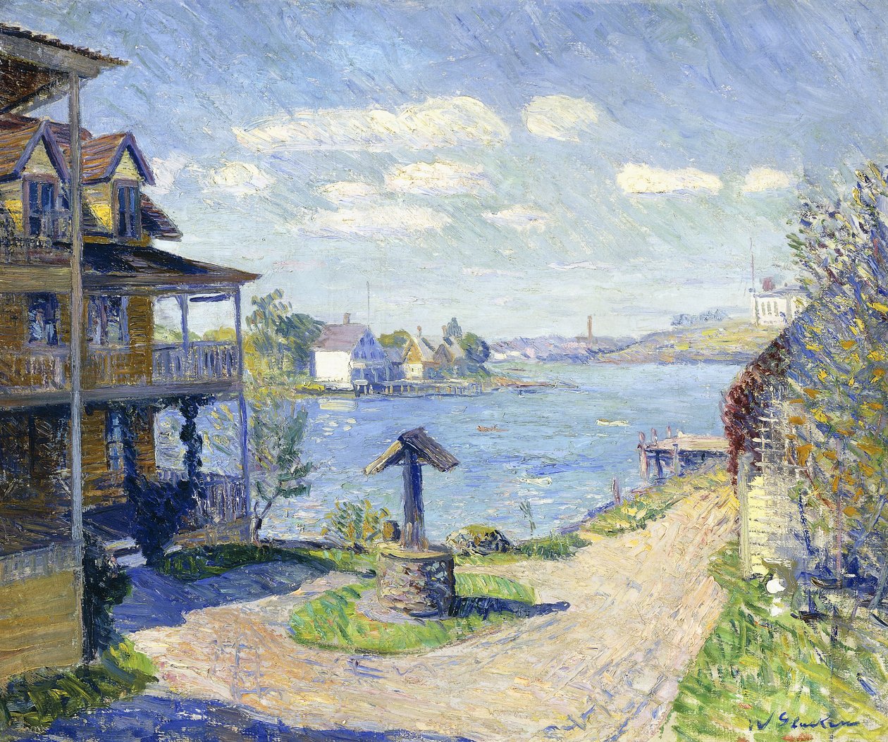 Sommarhotell av William James Glackens