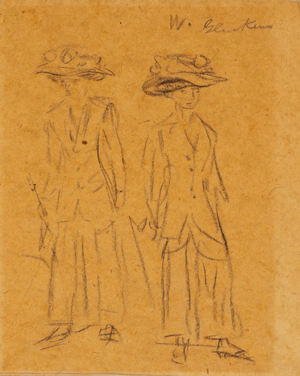 Två kvinnor av William James Glackens