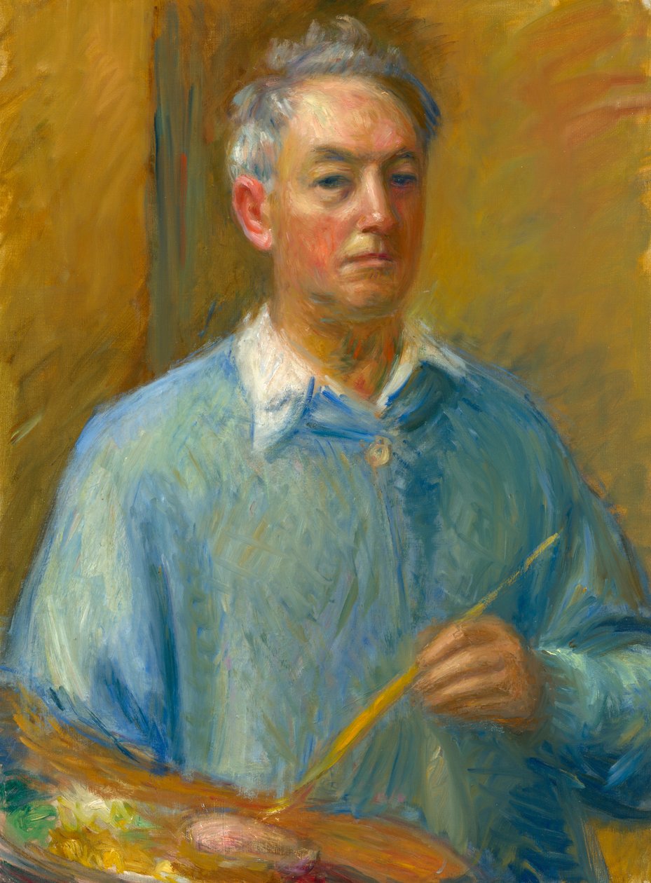 William Glackens självporträtt, ca. 1935. av William James Glackens