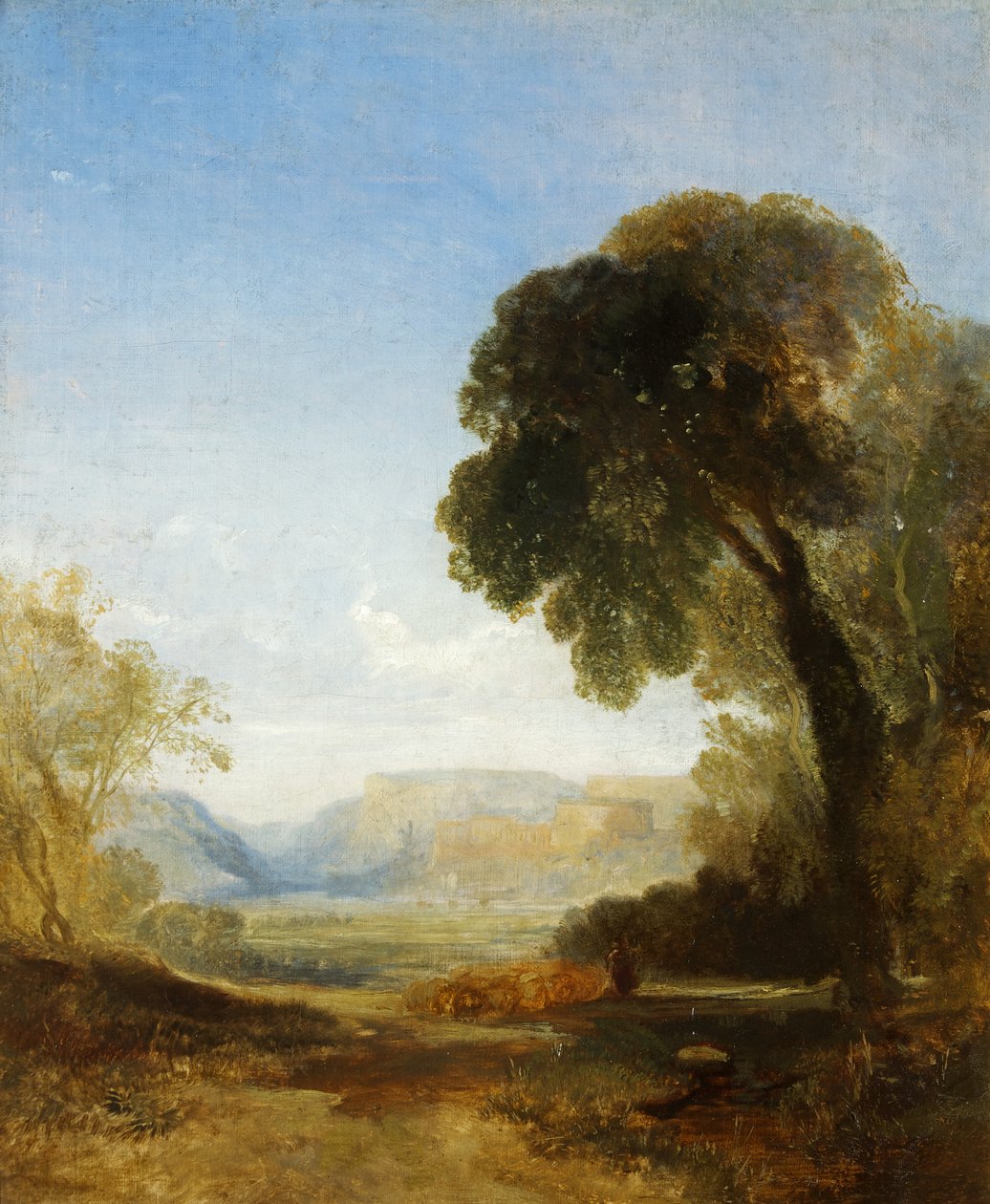 Clifton från Ashton Fields (olja på duk) av William James Muller