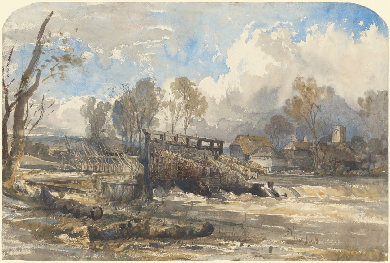 Eel Bucks i Goring av William James Muller