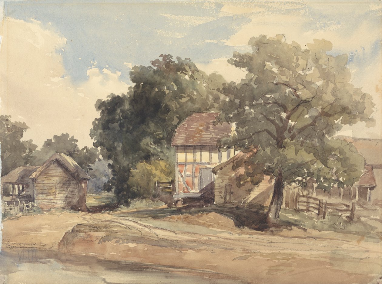 Gårdsbyggnader av William James Muller