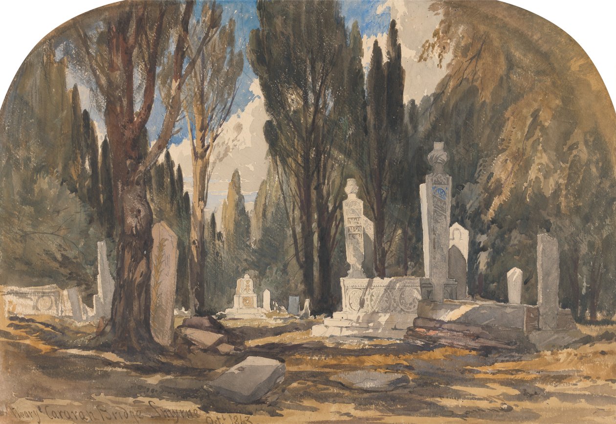 Nära karavanbron, Smyrna av William James Muller