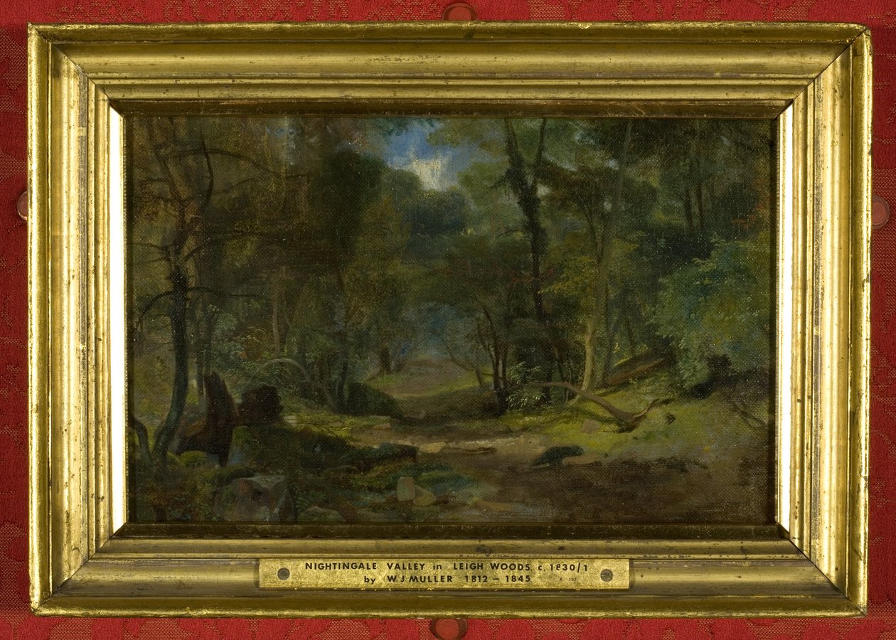 Nightingale Valley, ca 1831 (olja på duk) av William James Muller